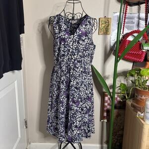 Rebecca Taylor Floral Print Dress 4